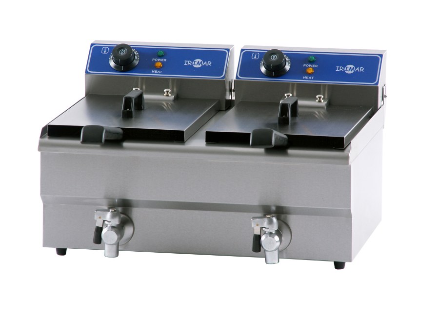 Freidora eléctrica Irimar FRY-13+13 - 230V / 50Hz / 1