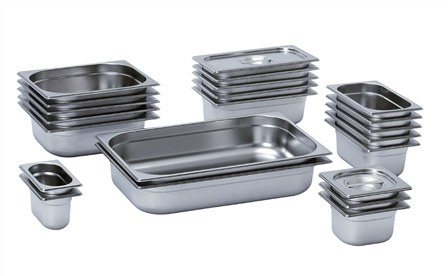 Cubeta Gastronorm GN 1/6 Irimar AISI 201 · 150 mm