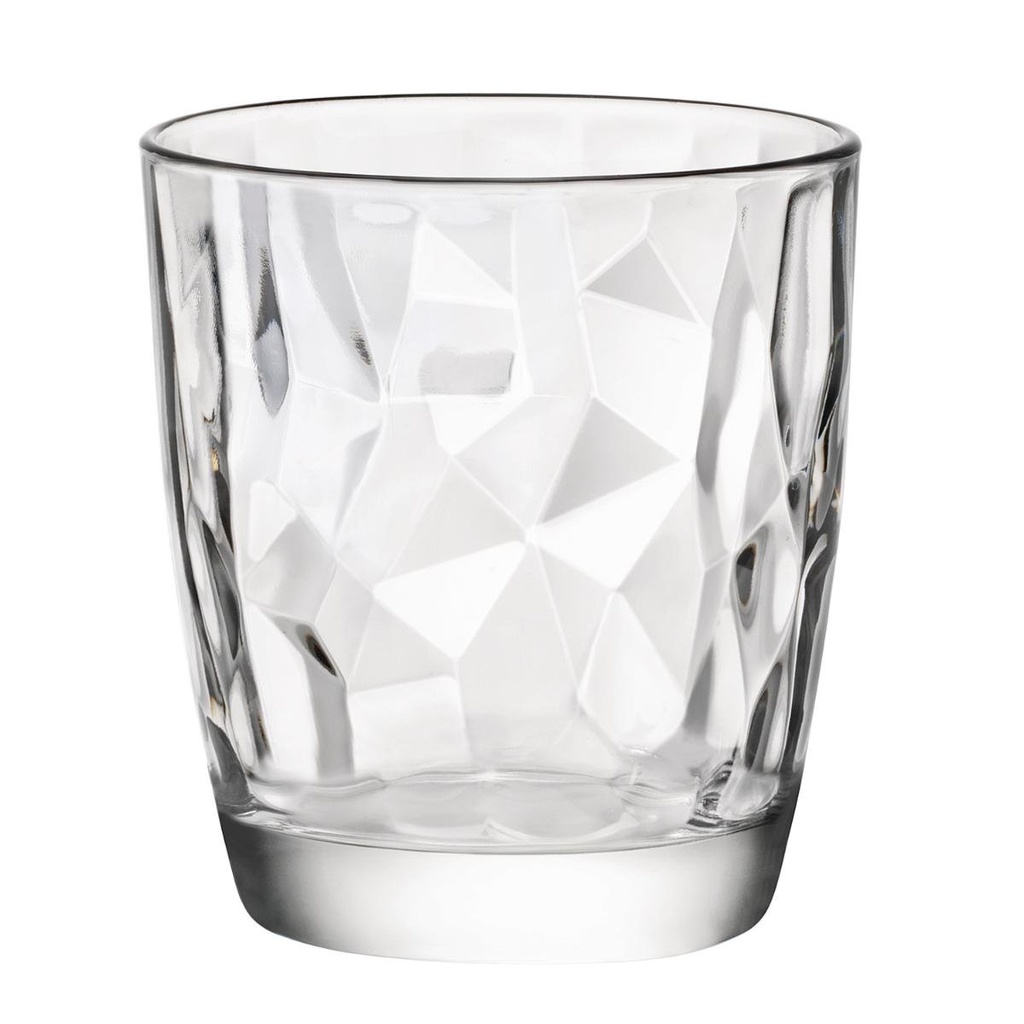 Vaso 39 Cl Diamond Dof Transparente Bormioli