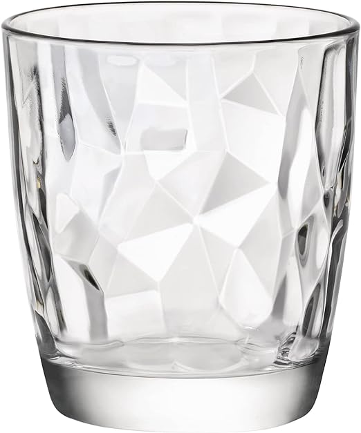 Vaso 30,5 Cl Diamond Aqua Transparente Bormioli