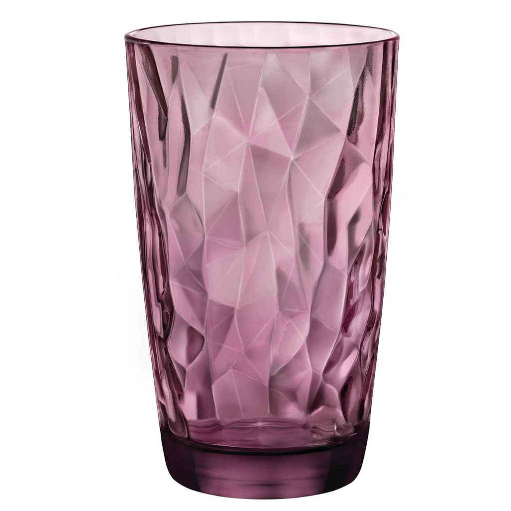 Vaso 47 Cl Diamond Cooler Rock Purple Bormioli