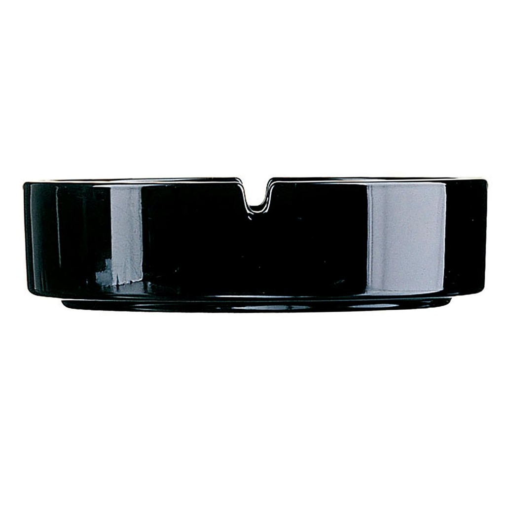 Cenicero Negro Apilable 10,7 Cms Arcoroc