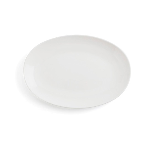 [0314609] Fuente Oval 26 Cms Porcelana Vital Coupe Ariane