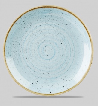 [0314338] Plato 26 Cms Stonecast Duck Egg Blue Churchill