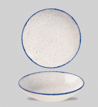 [0315100] Plato Hondo 24,8 Cms Coupe Stonecast Hints Churchill