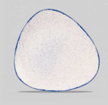 [0315111] Plato Triangular 22,9 Cms Stonecast Hints Churchill