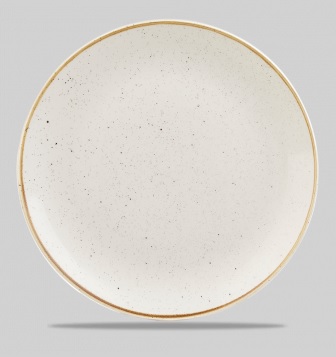 [0314500] Plato 28,8 Cms Stonecast Barley White Churchill