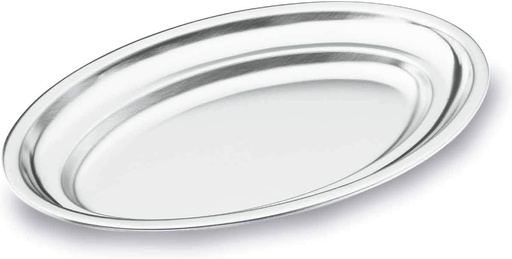 [0503552] Fuente Oval Pulido Satinado 35X23 Lacor