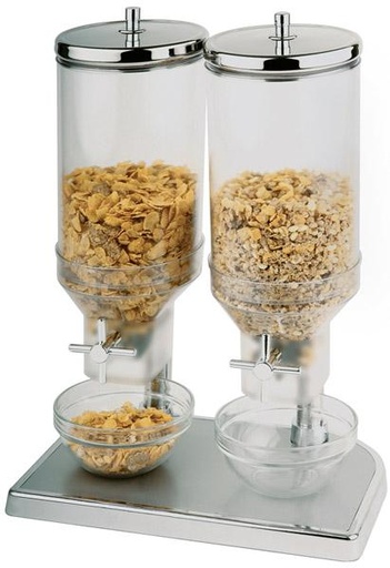 [0504456] Dispensador Cereales Duo 9 Lts "Fresh&Easy" 21,5x34,5 APS