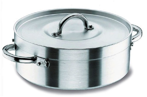 [0600183] Cacerola 40 Cms c/Tapa CHEF-ALUMINIO Lacor