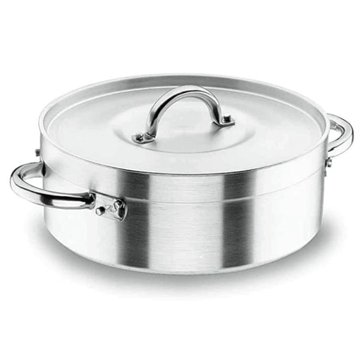 [0600184] Cacerola c/Tapa 45 Cms CHEF-ALUMINIO Lacor