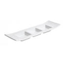 Bandeja 29x9x3.3 Blanca Melamina Crazy