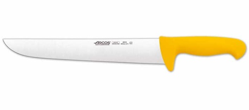 [0703779] Cuchillo Carnicero Hoja 300 mm Amarillo Arcos