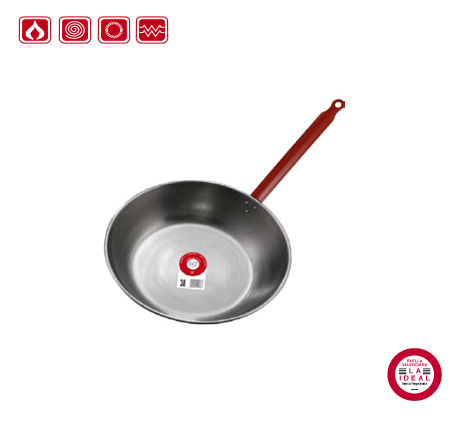 [0708368] Sarten Honda 36 Cms Pulida con mango