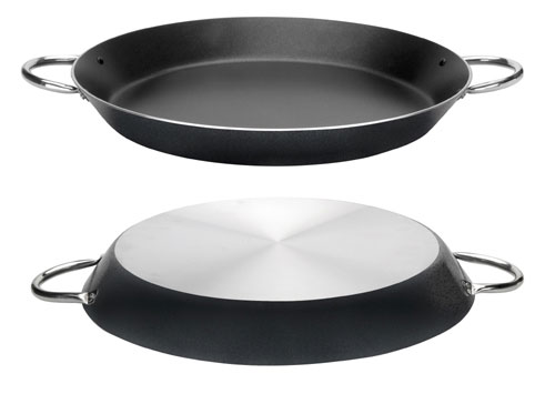 [0707649] Paellera 50 Cms Aluminio Nero