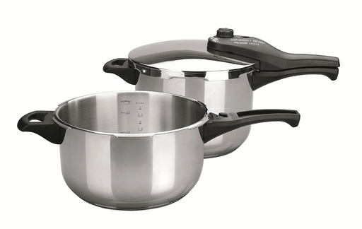 [0710095] Set Ollas a Presion 4+6 Lts Tempo Lacor