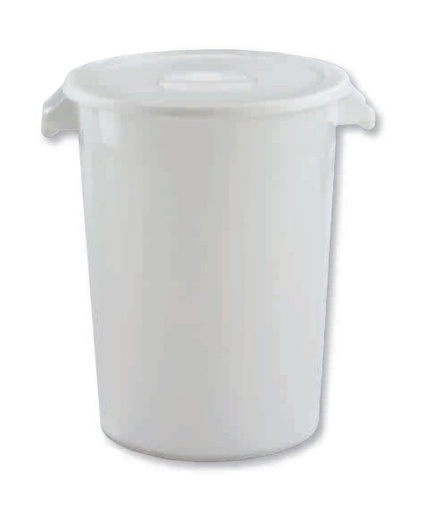 [0805071] Cubo Industrial 100 Lts Blanco