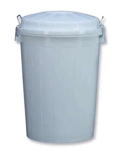 [0802345] Cubo Industrial 95 Lts Blanco