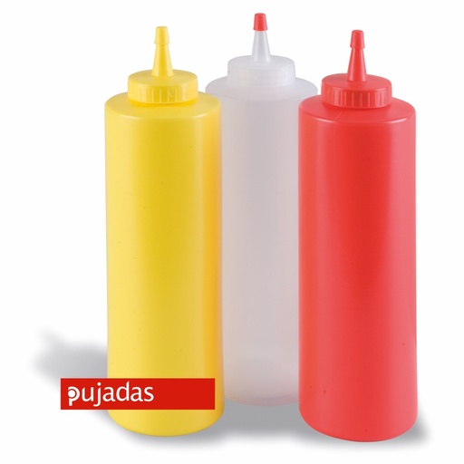 [0806660] Pera Dispensador Salsas 720 ml Transparente Pujadas