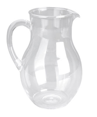 [0805176] Jarra Agua 2 Lts Acrilica CLEAR Lacor