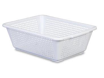 [0800131] Cesta Honda 400x298x130 Blanca Araven