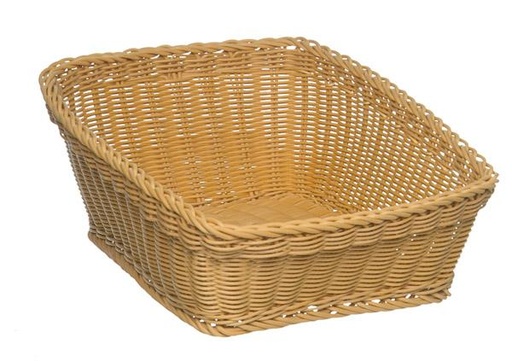 [0806210] Cesta 50x42 Polipropileno Beige Claro "PROFI LINE" APS