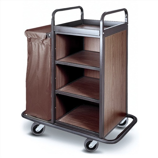 [1411077] Carro Sin Puertas + 1 Bolsa 110x60x131 Marron Hierro Garcia De Pou