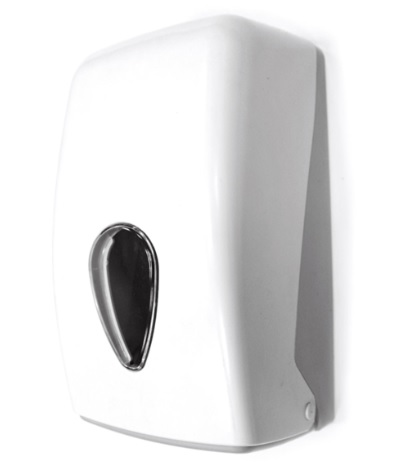 [1419159] Dispensador 14x15x28,5 Secamanos "Mini Barril" Blanco ABS Garcia De Pou