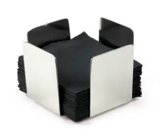 [1418704] Servilletero Mini Base 11X11 Suprem Inox