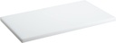 Tabla Corte Fibra 530x325x20 Blanca Gn 1/1 Lacor