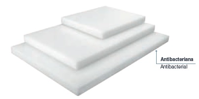Tabla Fibra 60x40x2 Blanca Lacor