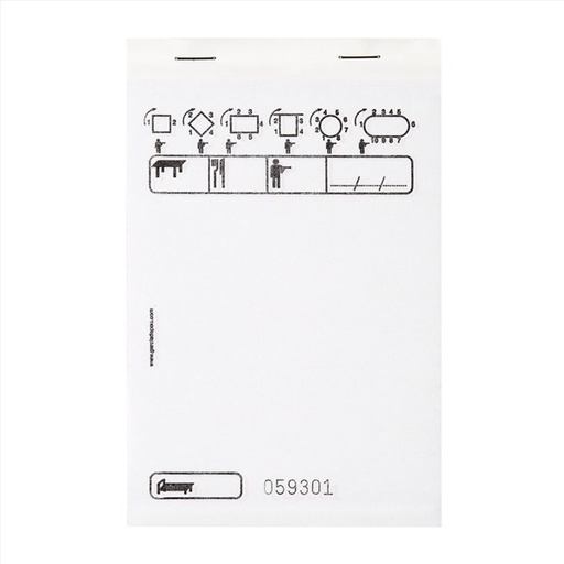 [1400629] Bloc Comanda Estandar Duplicado 50x2 Hojas 10x15 Cms Paq-10 Blanco Autocopiativo Garcia De Pou