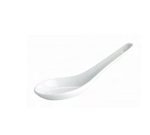 [1409984] Cucharita 14x5x4,5 Con Agujero Porcelana Ming