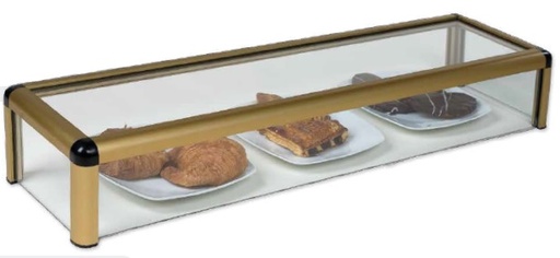 Vitrina Expositora Neutra Cristal Recto