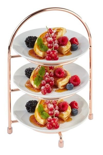 [1420016] Soporte Platos 18,5x15,5 Cobre APS