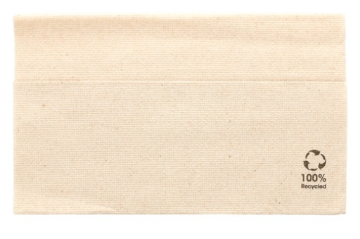 [1601995] Servilleta 33x33 Ecolabel 1 Capa "Master Servis" Natural Reciclado Paq-100 Garcia de Pou