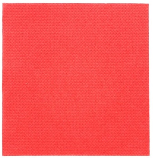 [1600613] Servilleta 20x20 Ecolabel "Double Point" Rojo Tissue Paq-100 Garcia De Pou