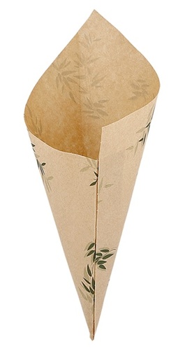 [1600585] Papelina Punta 24x17 "Feel Green" Antigrasas Paq-250 Garcia De Pou