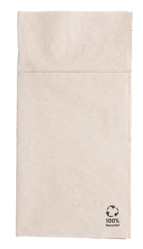 [1602139] Servilleta Canguro 40x40 Ecolabel 2 Capas Natural Tissue Reciclado Paq-50 Garcia De Pou