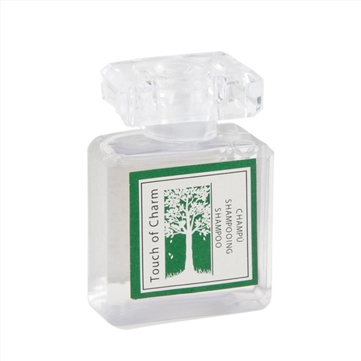 [1700225] Botellin Champu 30 Ml Transparente PVC Garcia De Pou