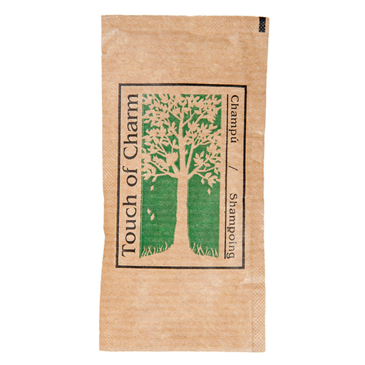 [1700201] Sobrecito Champu Reciclado 10 ml Kraft Garcia De Pou