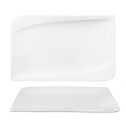 Bandeja Fuente 41X25 Silice Porcelana