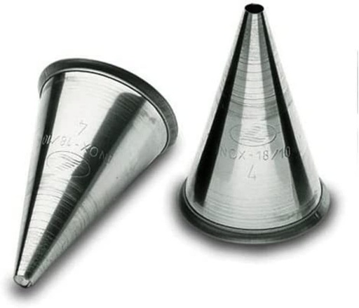 [0505788] Boquilla Redonda 4 cms Paq-6 Lacor