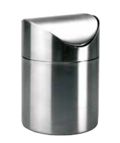[0505797] Papelera Sobremesa 12 Cms Inox 18/10