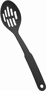 [1421162] Cuchara Perforada 6,5x9 Nylon Black Collection Lacor