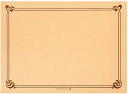 Mantelin Snack 43x31 Caramelo Paq-500 Garcia De Pou
