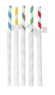 [2407880] Pajitas Enfundadas Surtido Colores Paq-100 Garcia De Pou