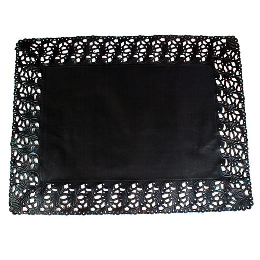 Blonda 40x30 Rectangular Negra Paq-250 uds. Garcia de Pou