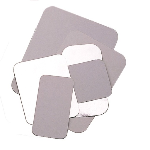 [1421182] Tapa Carton Aluminio 21.2X14.9 Paq-100 Garcia de Pou