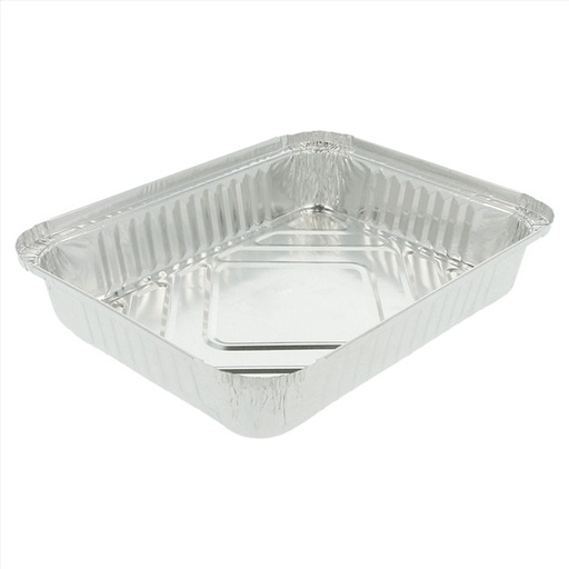 [1600702] Recipiente Aluminio Rect. 22,3X17X3,5 Paq-100